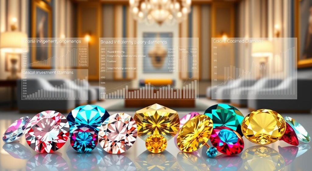 investment benefits in colored diamonds