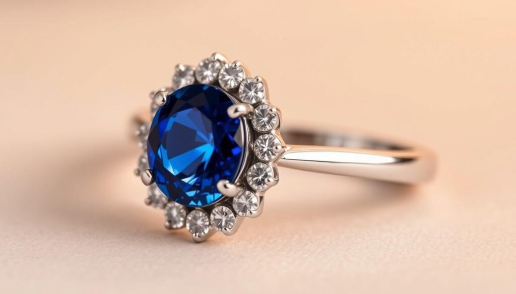 sapphire diamond ring care maintenance anniversary presents